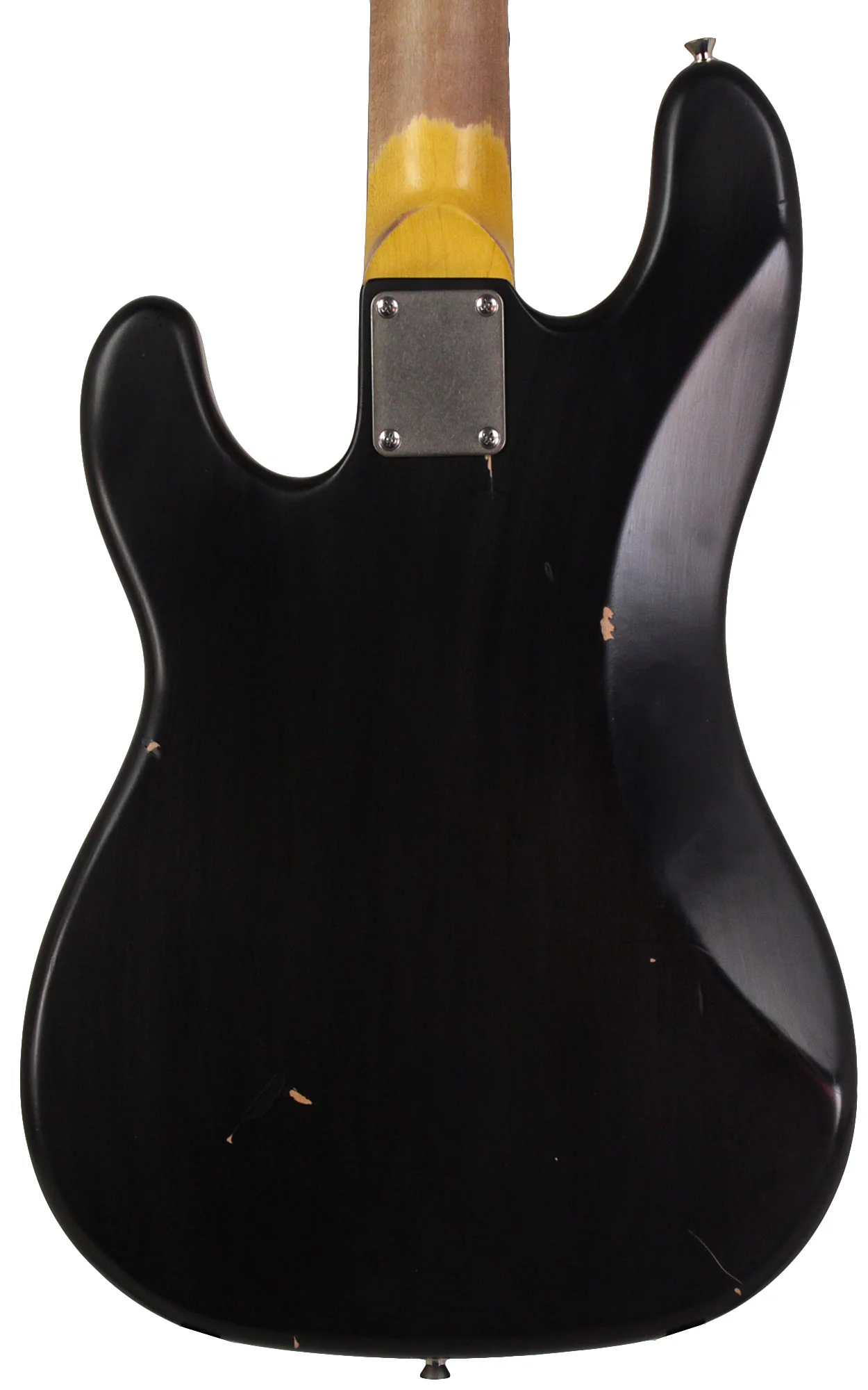 Nash PB63 Bass Guitar, Black, Light Aging - Image 5
