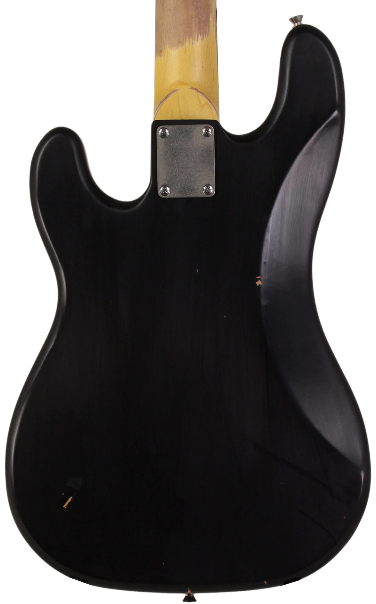 Nash PB63 Bass Guitar, Black, Tortoise Shell, Light Aging - Image 6