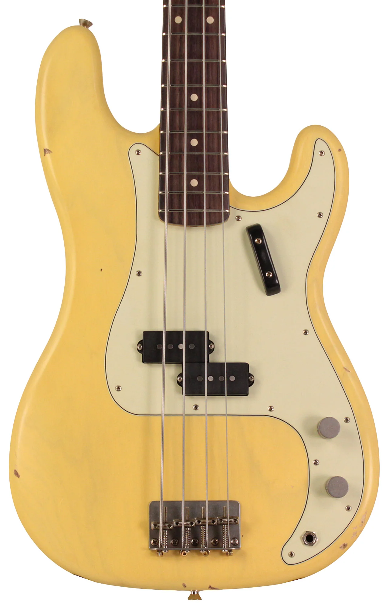 Nash PB63 Bass Guitar, Cream, Light Aging - Image 5