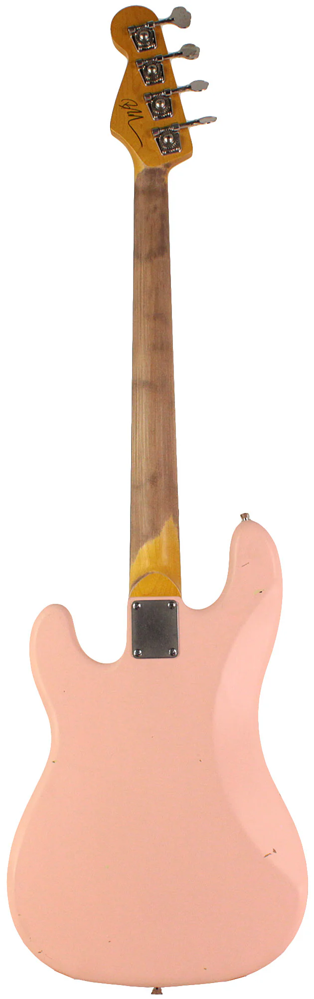 Nash PB63 Bass Guitar, Shell Pink, Light Aging - Image 7