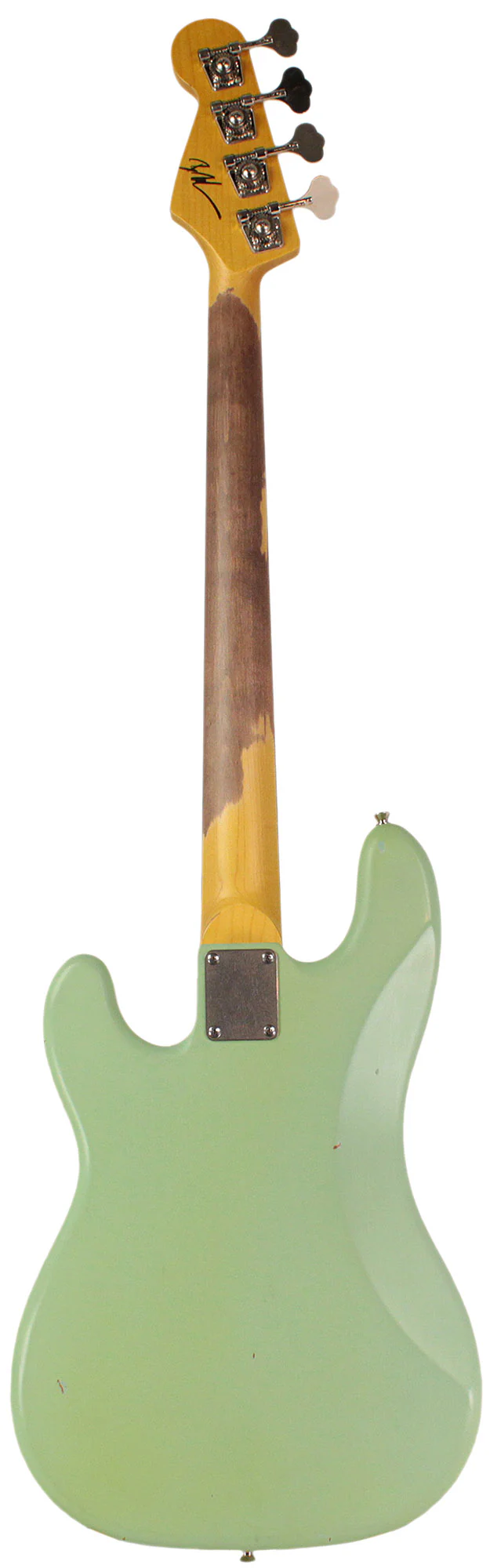 Nash PB63 Bass Guitar, Surf Green, Light Aging - Image 6