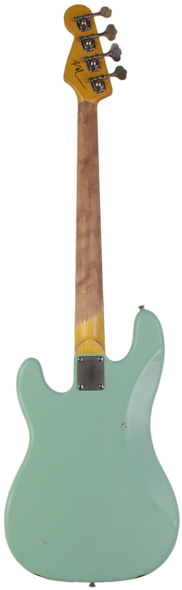 Nash PB63 Bass Guitar, Surf Green, Light Aging - Image 7