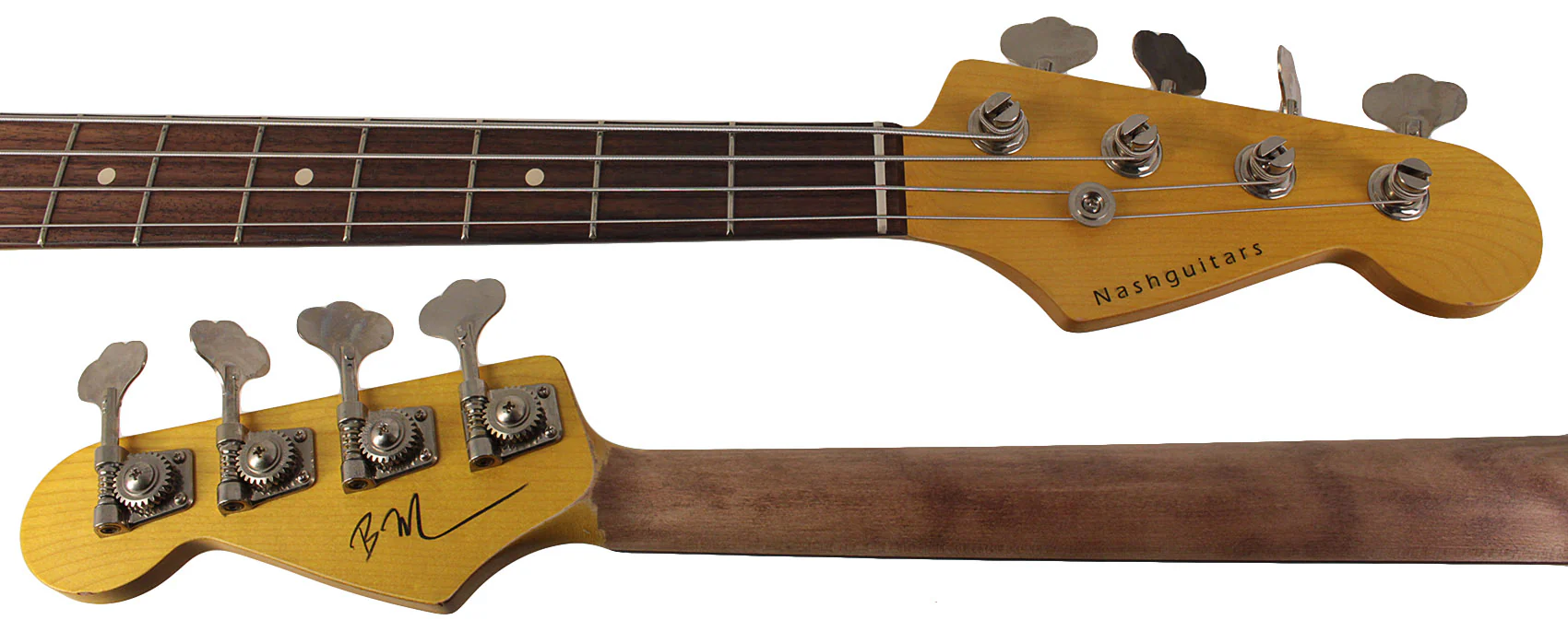 Nash PB63 Bass Guitar, Surf Green, Light Aging - Image 8