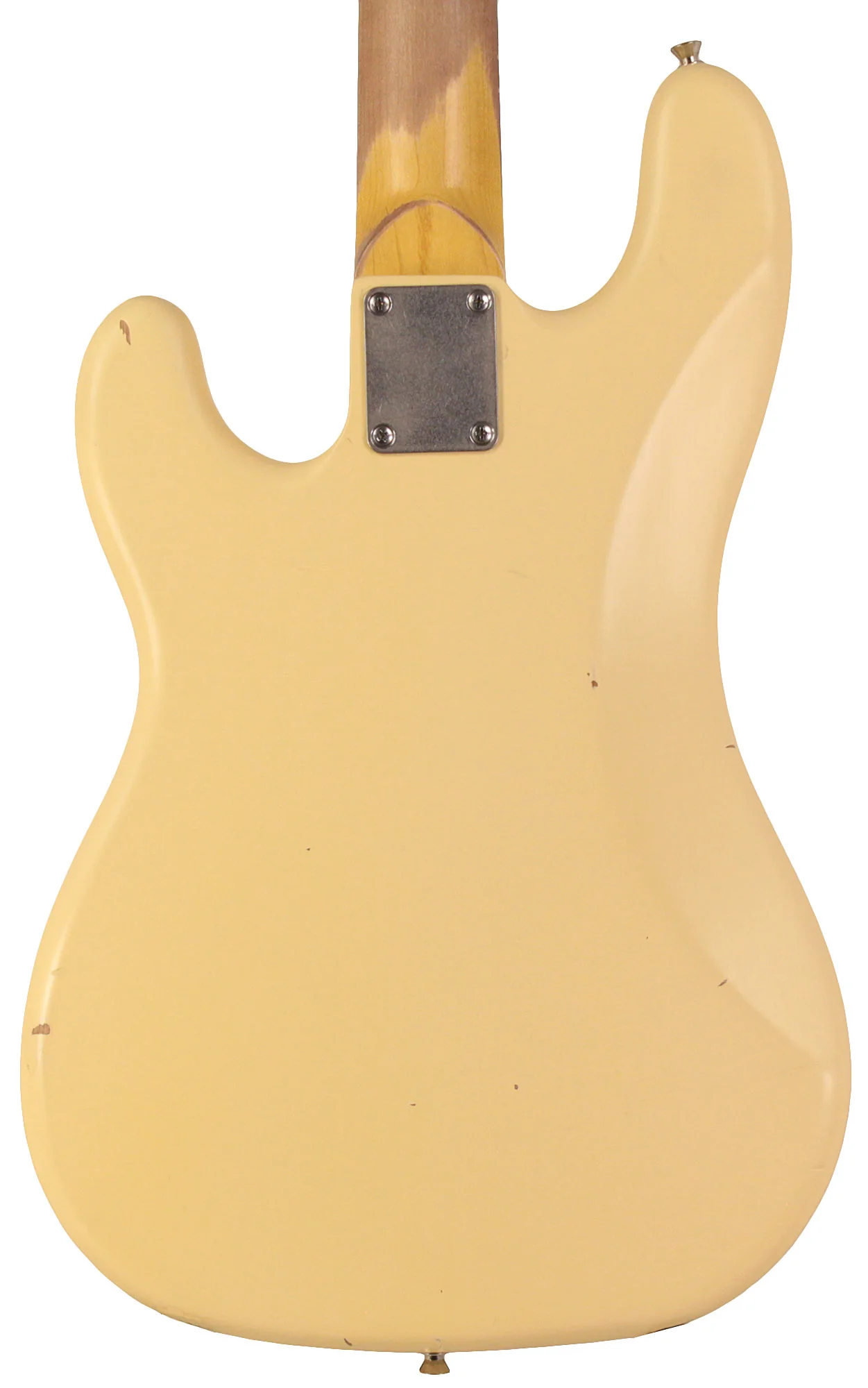 Nash PB63 Bass Guitar, Vintage White, Light Aging - Image 6