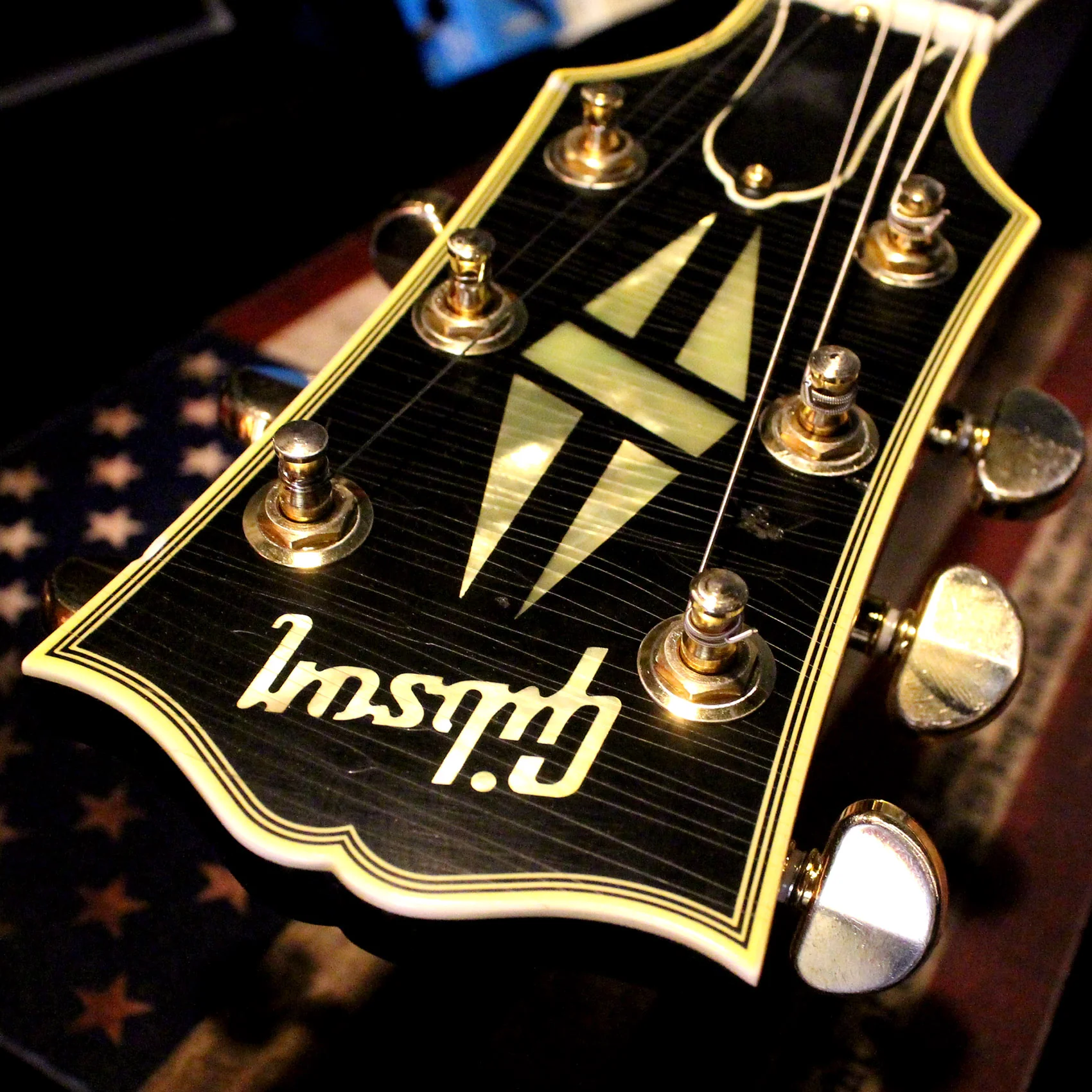 Nash Refinished Gibson Custom Shop Les Paul Custom Guitar, Black Beauty - Image 18