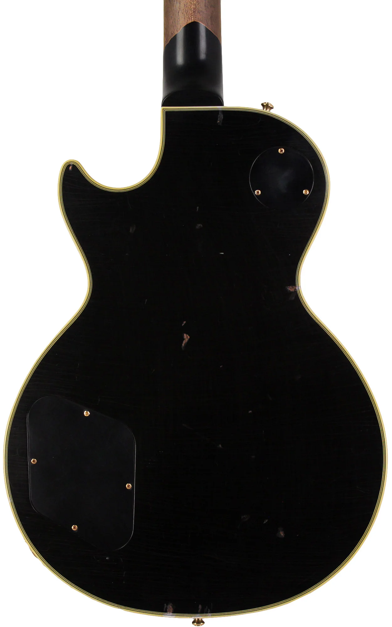 Nash Refinished Gibson Custom Shop Les Paul Custom Guitar, Black Beauty - Image 7