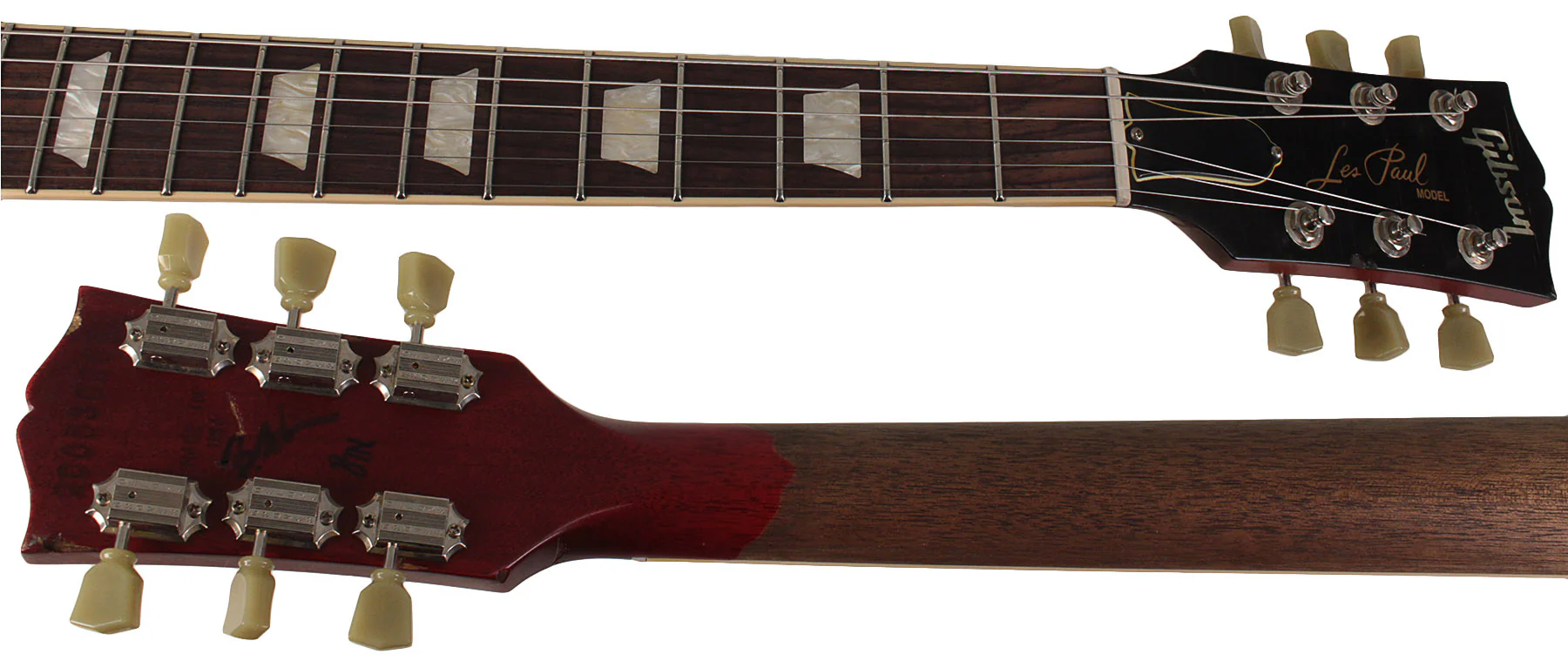 Nash Refinished Gibson Les Paul Guitar, Cherry Sunburst - Image 9