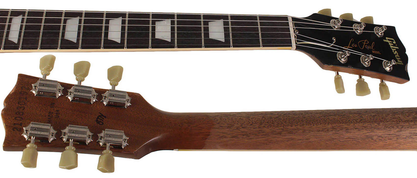 Nash Refinished Gibson Les Paul Guitar, Gold Top - Image 7