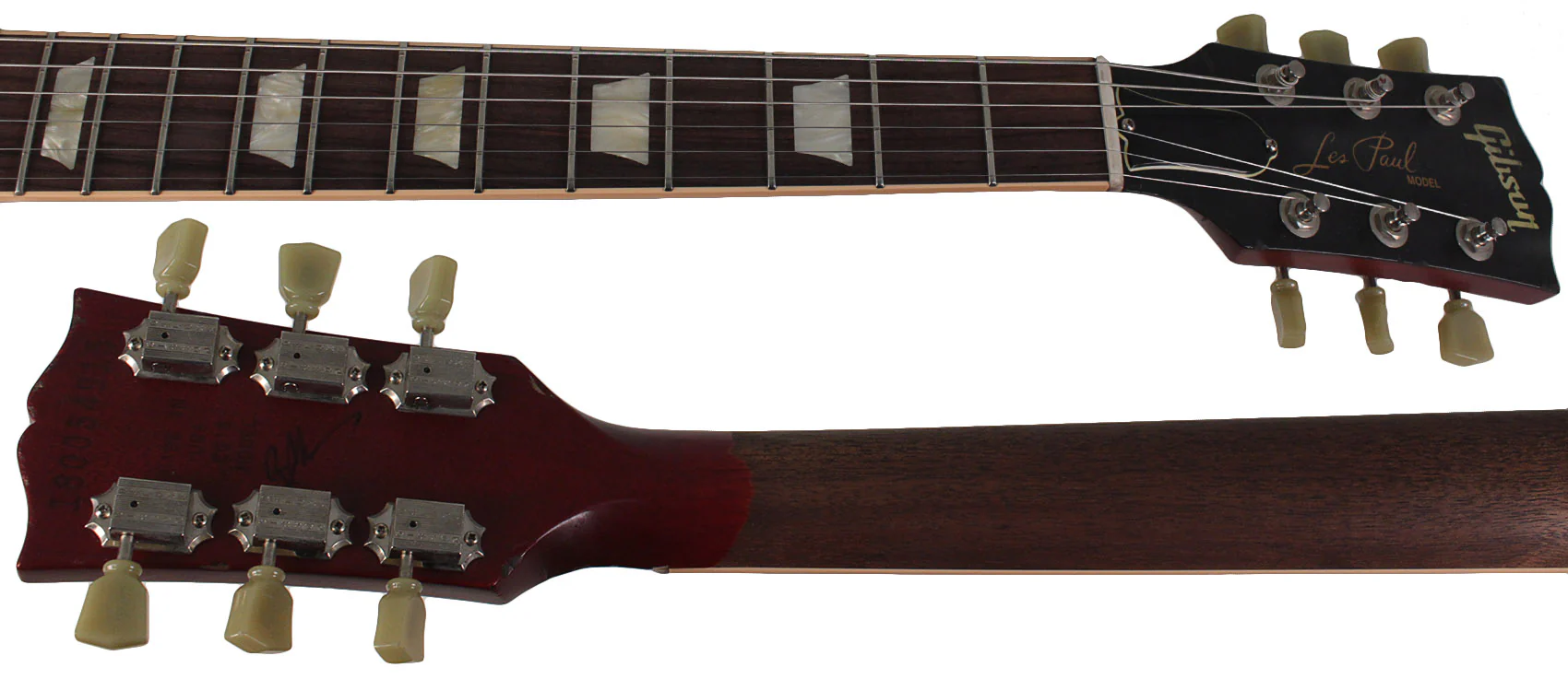 Nash Refinished Gibson Les Paul Guitar, Dark Burst - Image 8