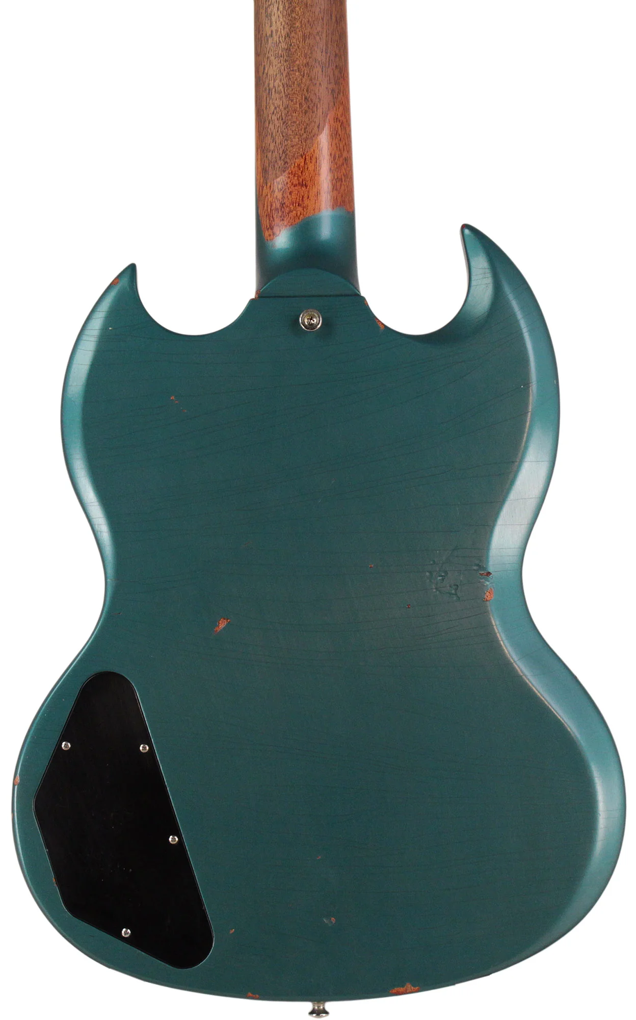Nash Refinished Gibson SG Guitar - Ocean Turquoise - Image 7