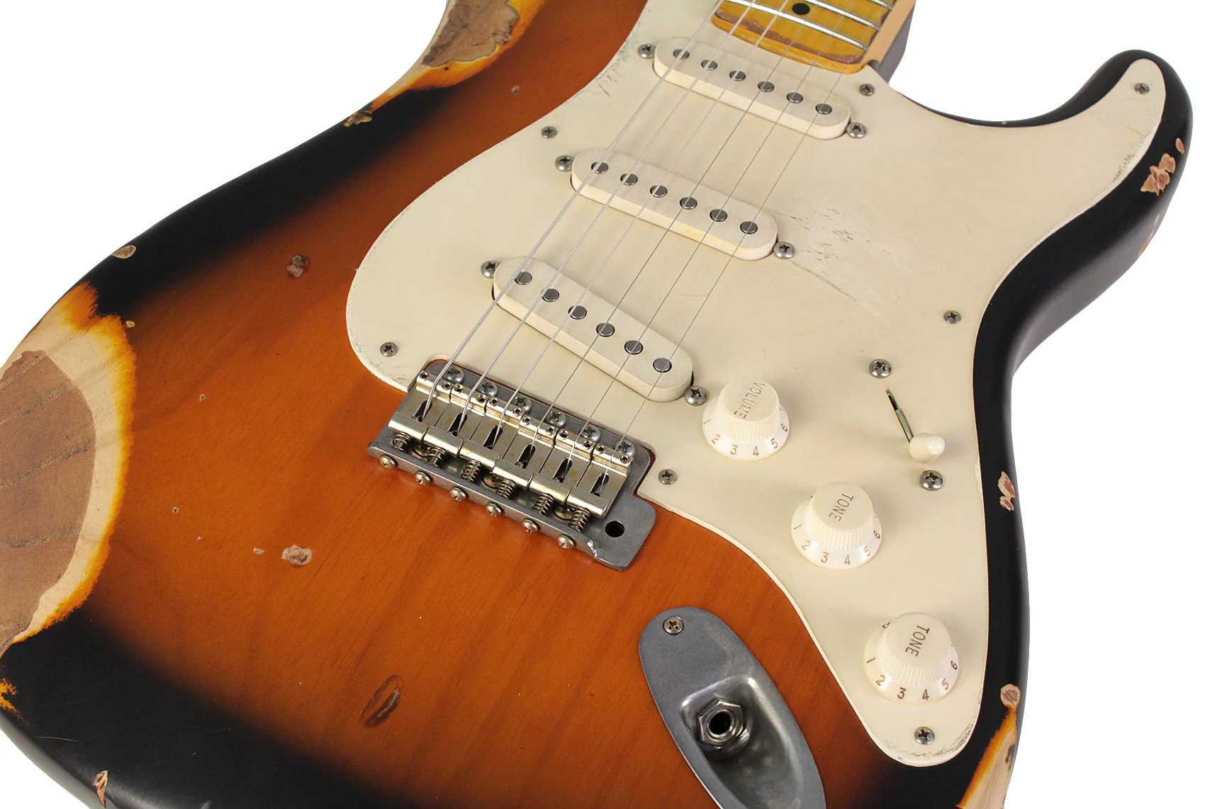 Nash S57 Guitar, 2-Tone Burst, Heavy Aging - Image 3