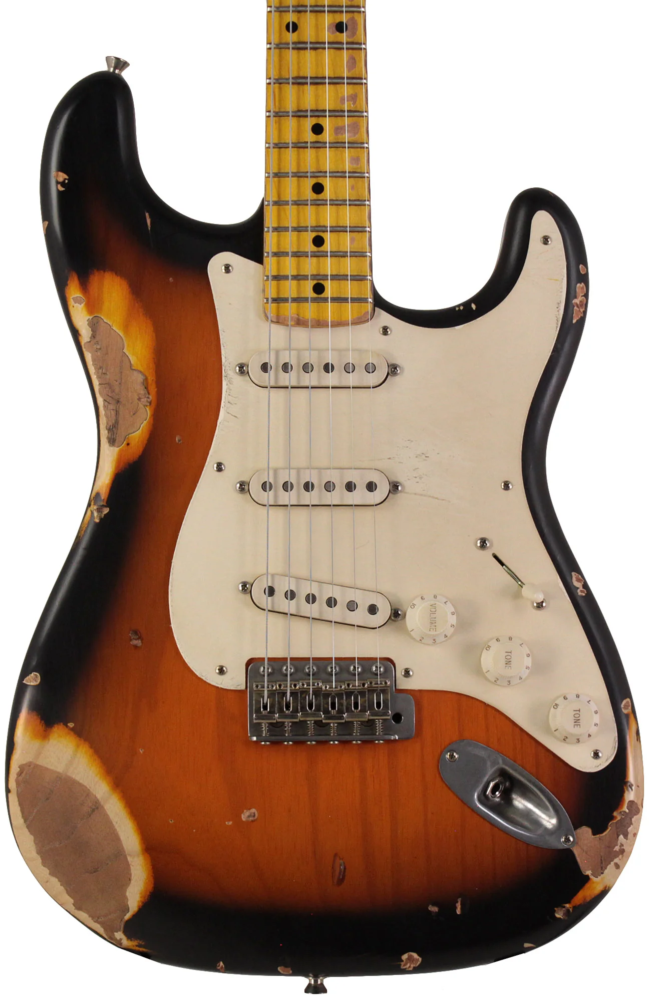 Nash S57 Guitar, 2-Tone Burst, Heavy Aging - Image 5