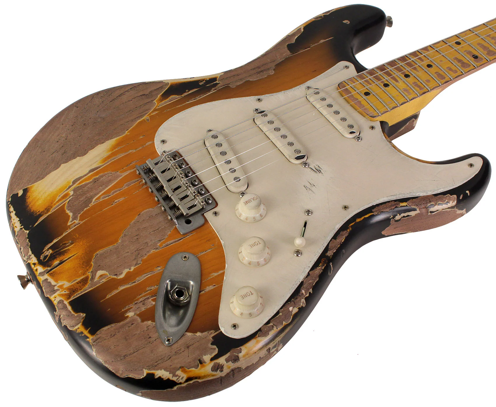 Nash S57 Guitar, 2-Tone Burst, Extra Heavy Aging - Image 2