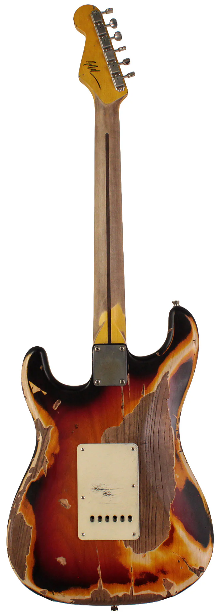 Nash S57 Guitar, 3-Tone Burst, Extra Heavy Relic - Image 7