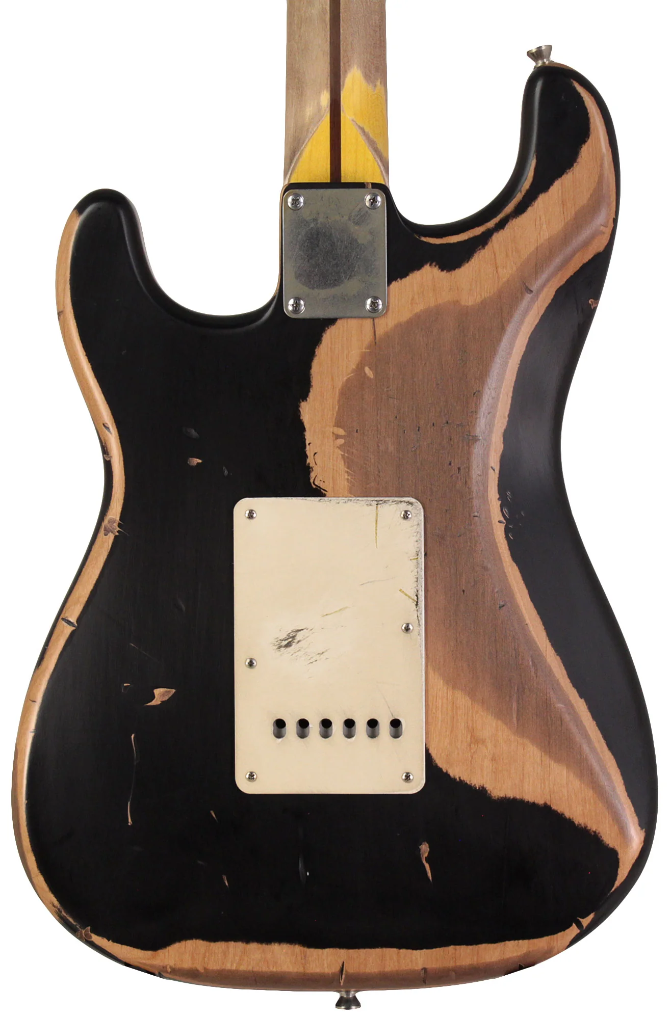 Nash S57 Guitar, Black, Extra Heavy Relic - Image 6