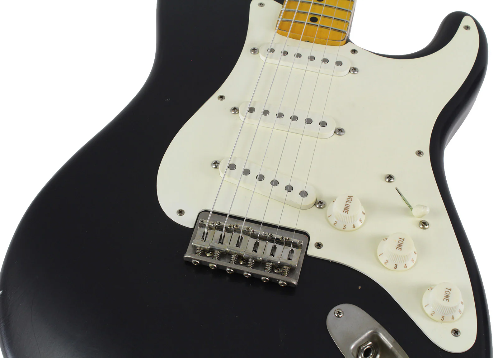 Nash S57 Guitar, Black, Hard Tail, Light Aging - Image 3