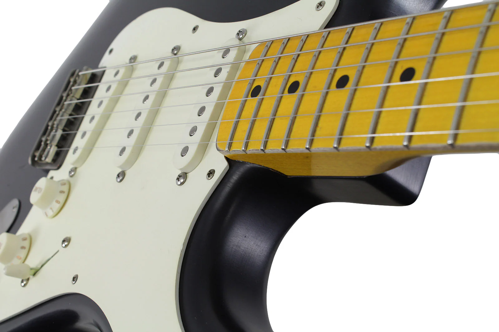 Nash S57 Guitar, Black, Hard Tail, Light Aging - Image 5
