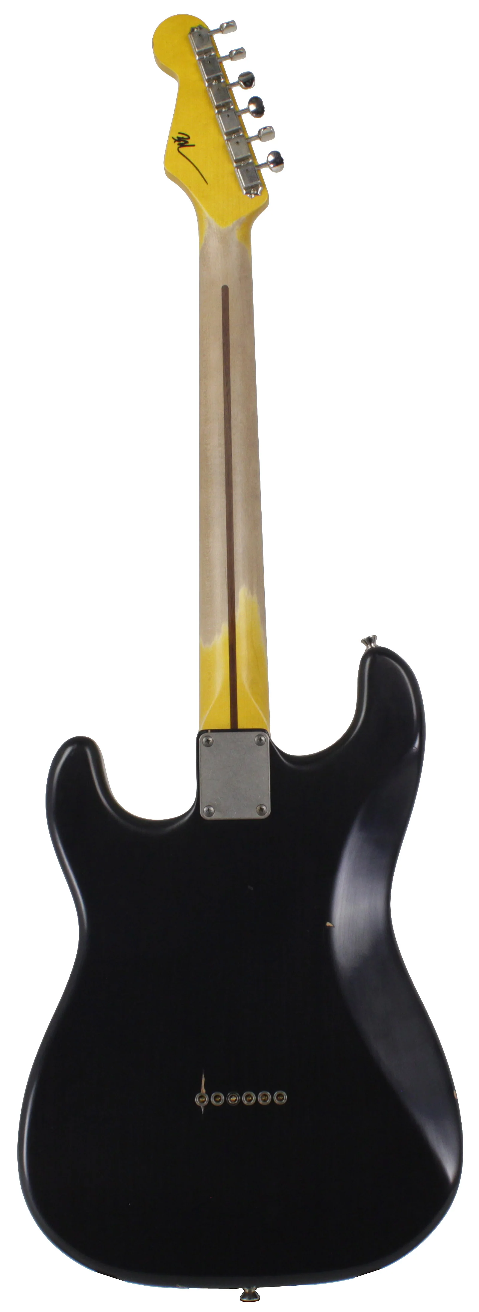 Nash S57 Guitar, Black, Hard Tail, Light Aging - Image 8