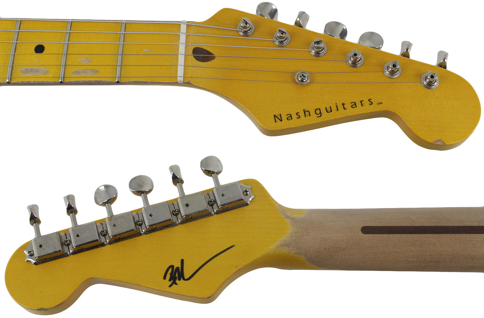 Nash S57 Guitar, Black, Hard Tail, Light Aging - Image 9
