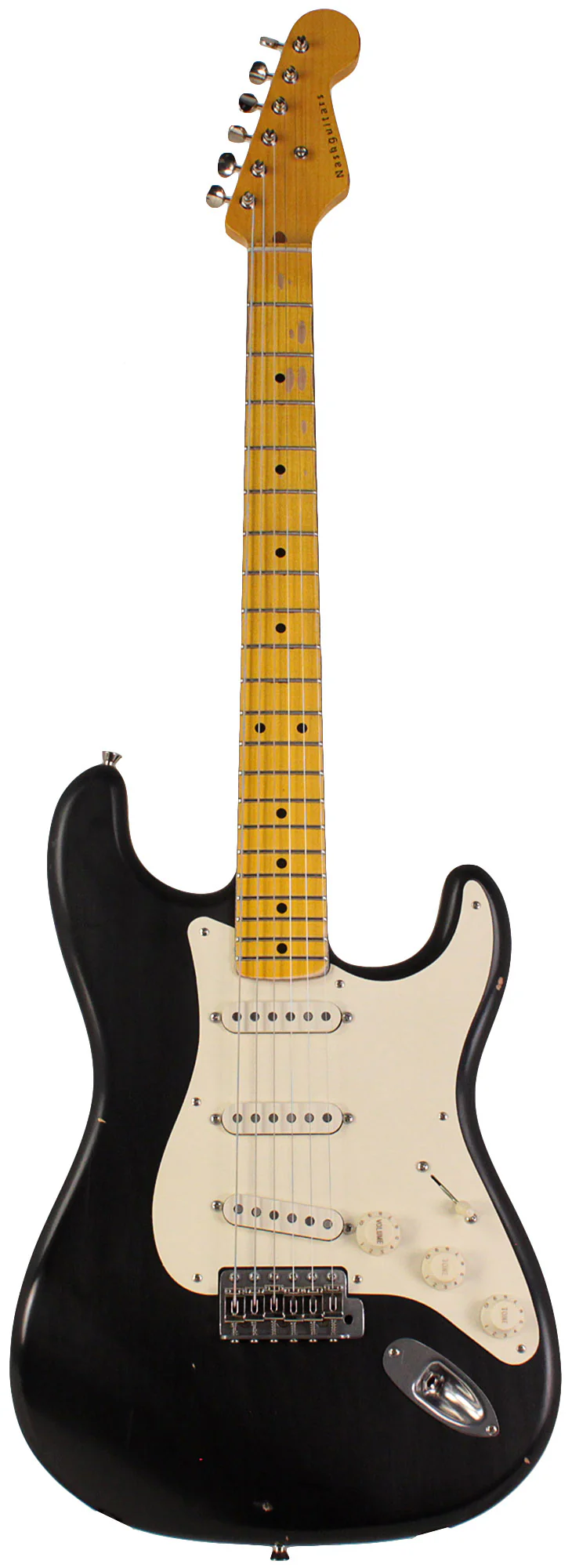 Nash S57 Guitar, Black, Light Aging