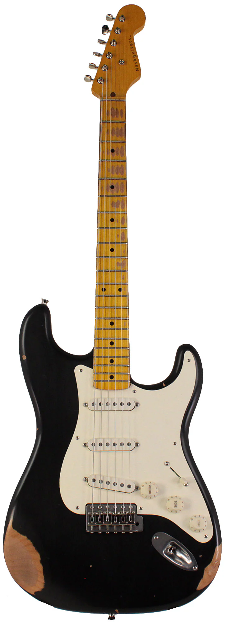 Nash S57 Guitar, Black, Medium Aging