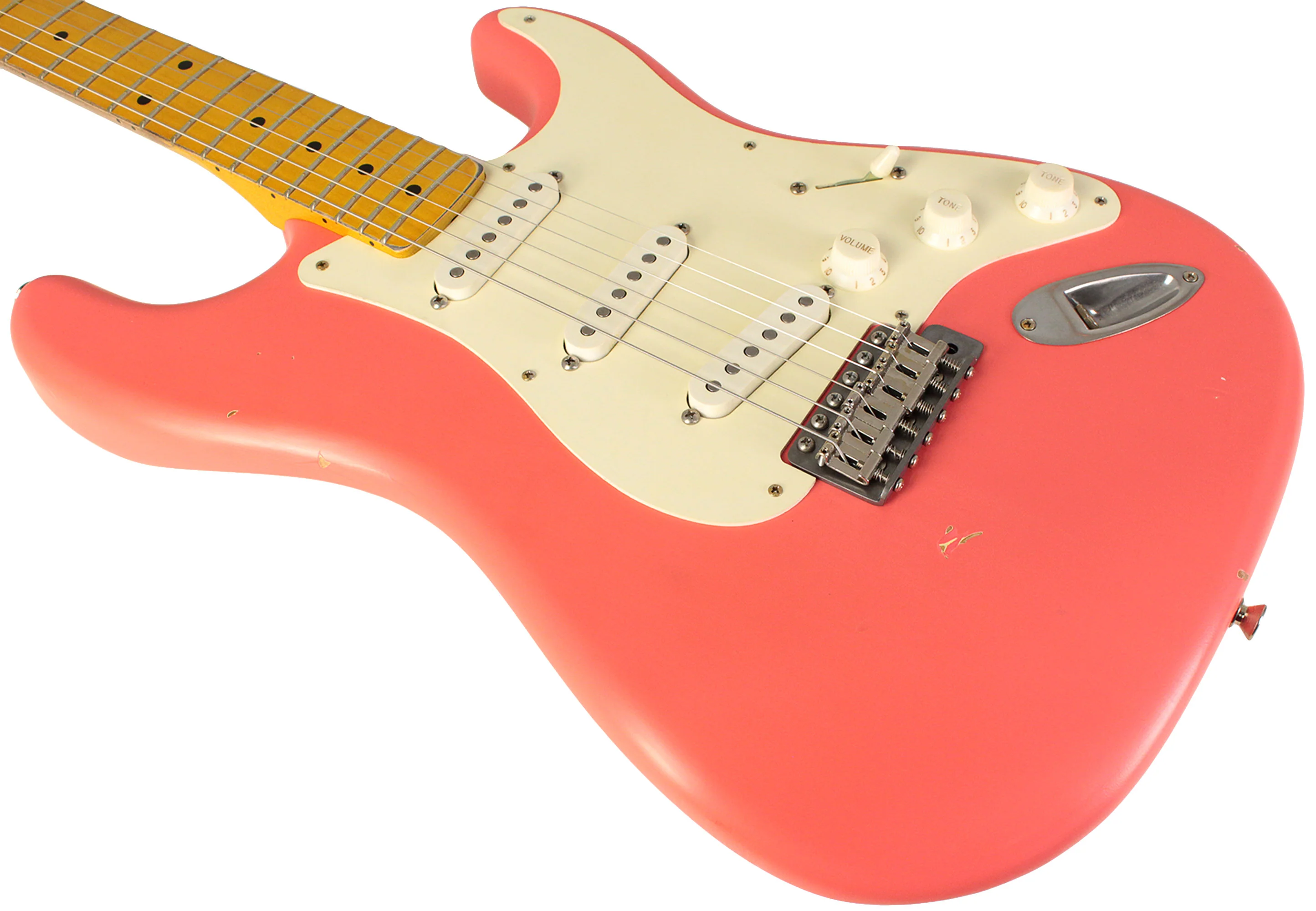 Nash S57 Guitar, Fiesta Red, Light Aging - Image 4
