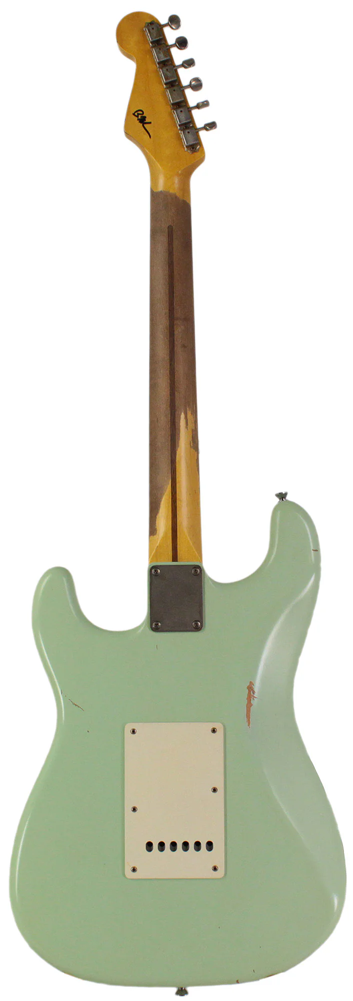 Nash S57 Guitar, Surf Green, Gold Pickguard - Image 7