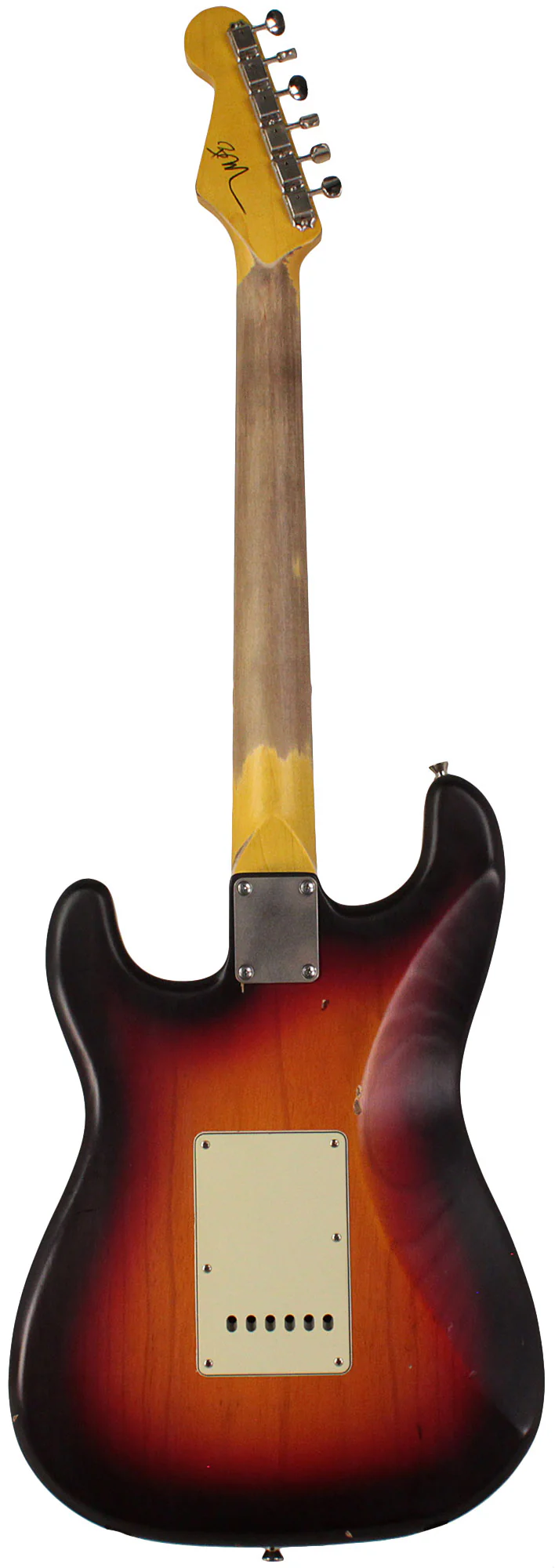 Nash S63 Guitar, 3-Tone Sunburst, Light Aging - Image 7