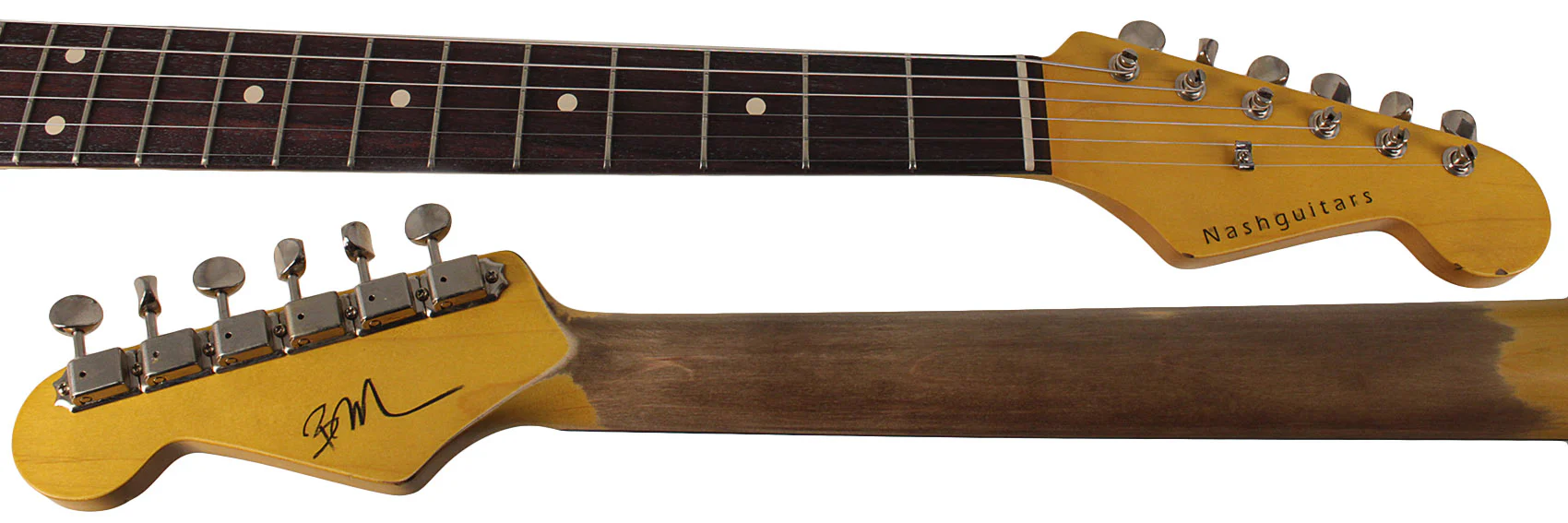 Nash S63 Guitar, 3-Tone Sunburst, Light Aging - Image 8