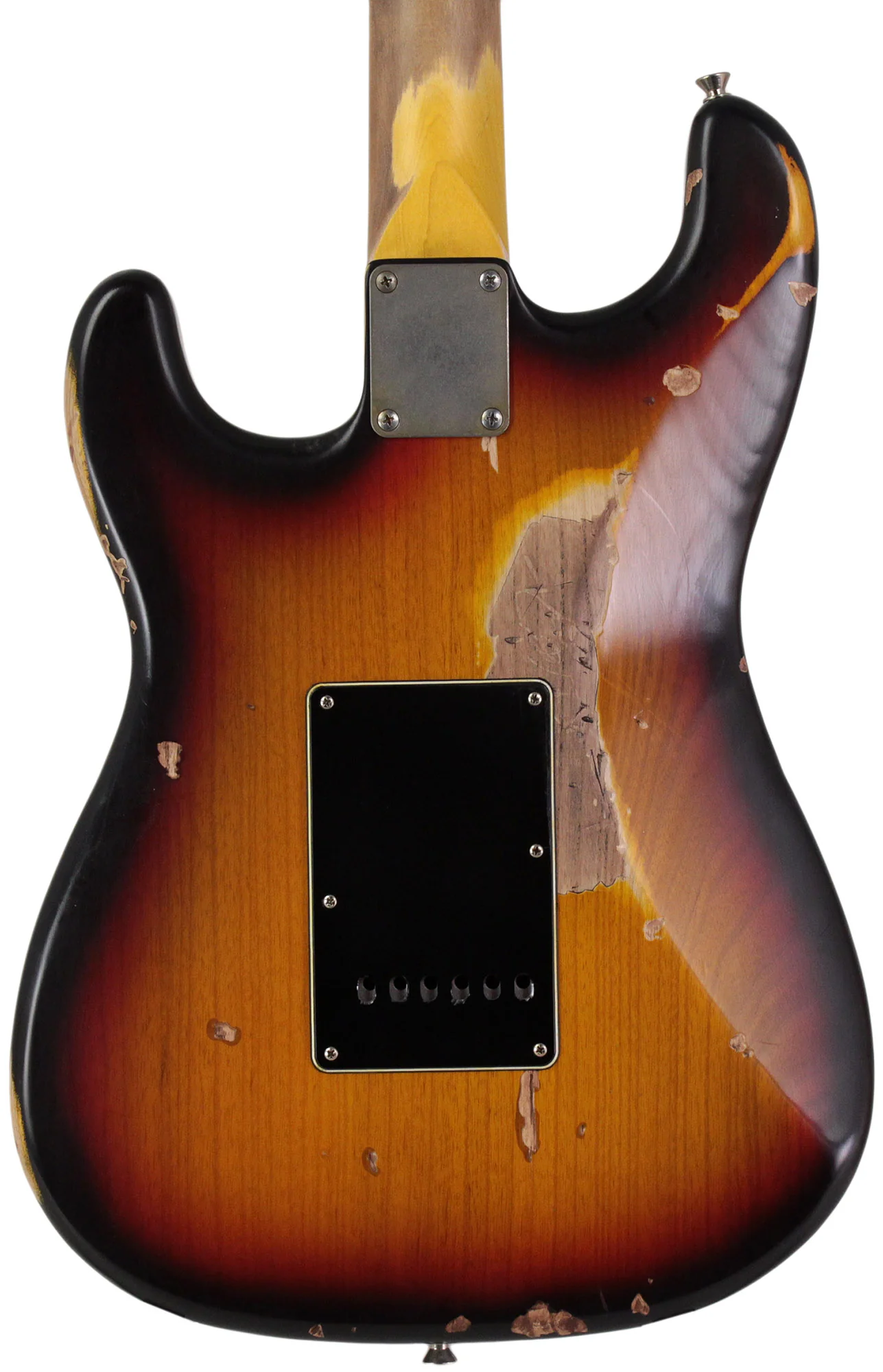 Nash S63 Guitar, 3-Tone Sunburst, Black PG (SRV Vibe) - Image 5