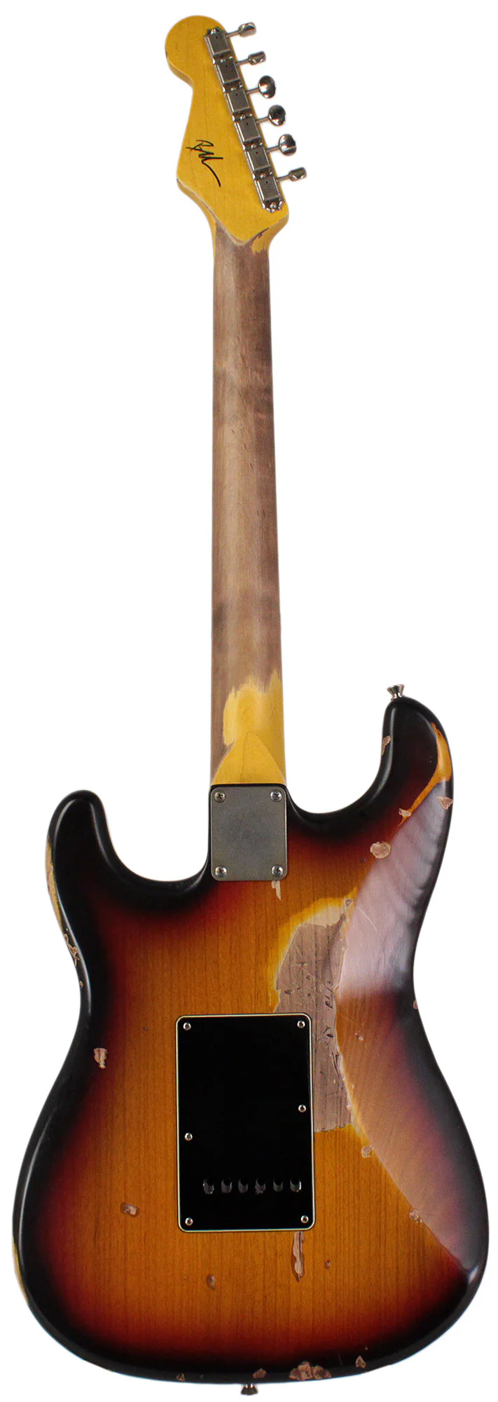 Nash S63 Guitar, 3-Tone Sunburst, Black PG (SRV Vibe) - Image 6
