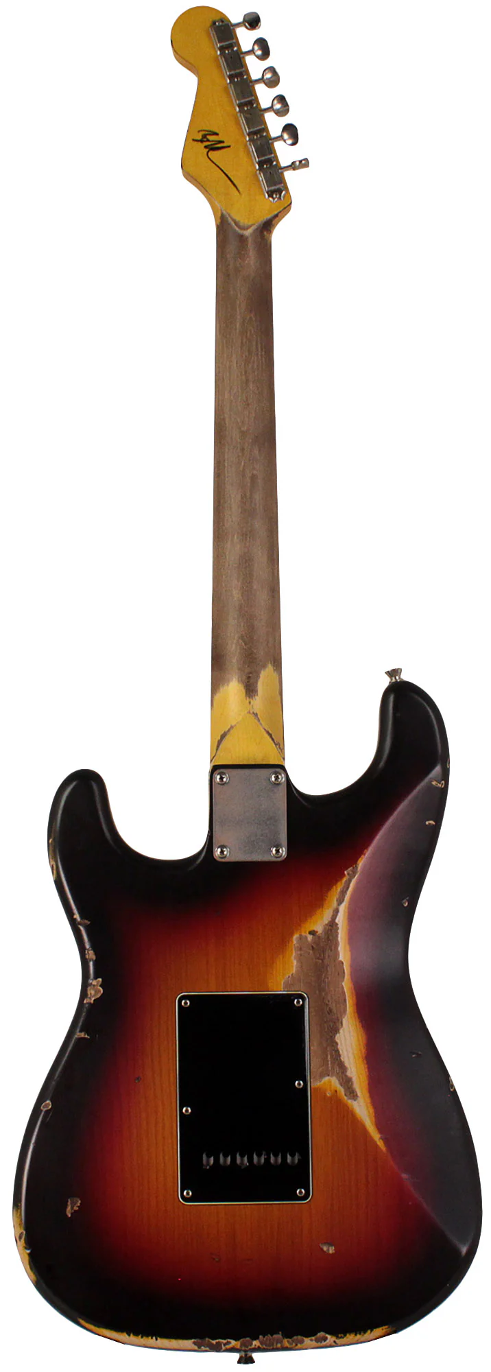 Nash S63 Guitar, 3-Tone Sunburst, Heavy Aging - Image 7