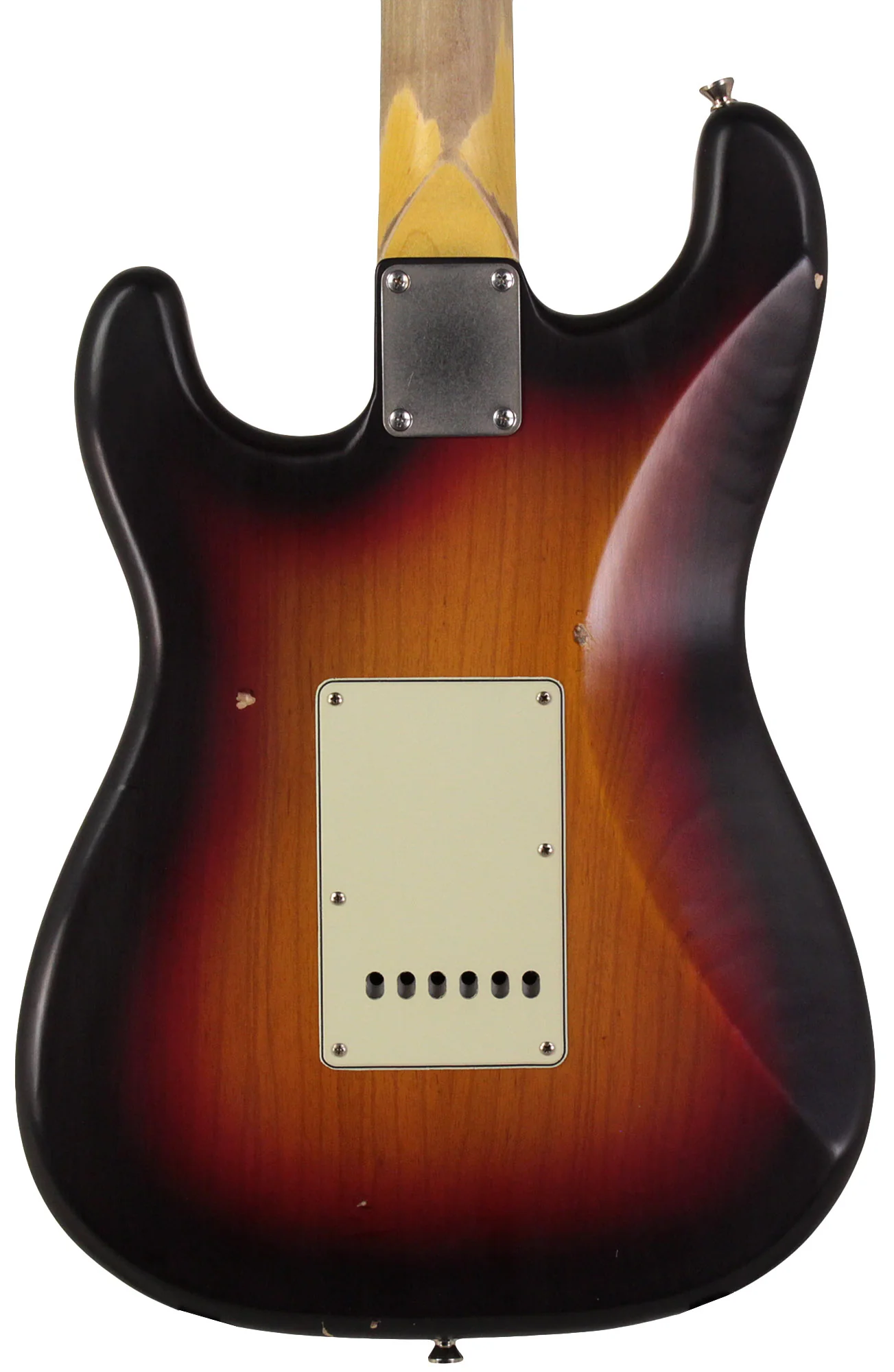 Nash S63 Guitar, 3 Tone Sunburst, HSS, Light Aging - Image 6