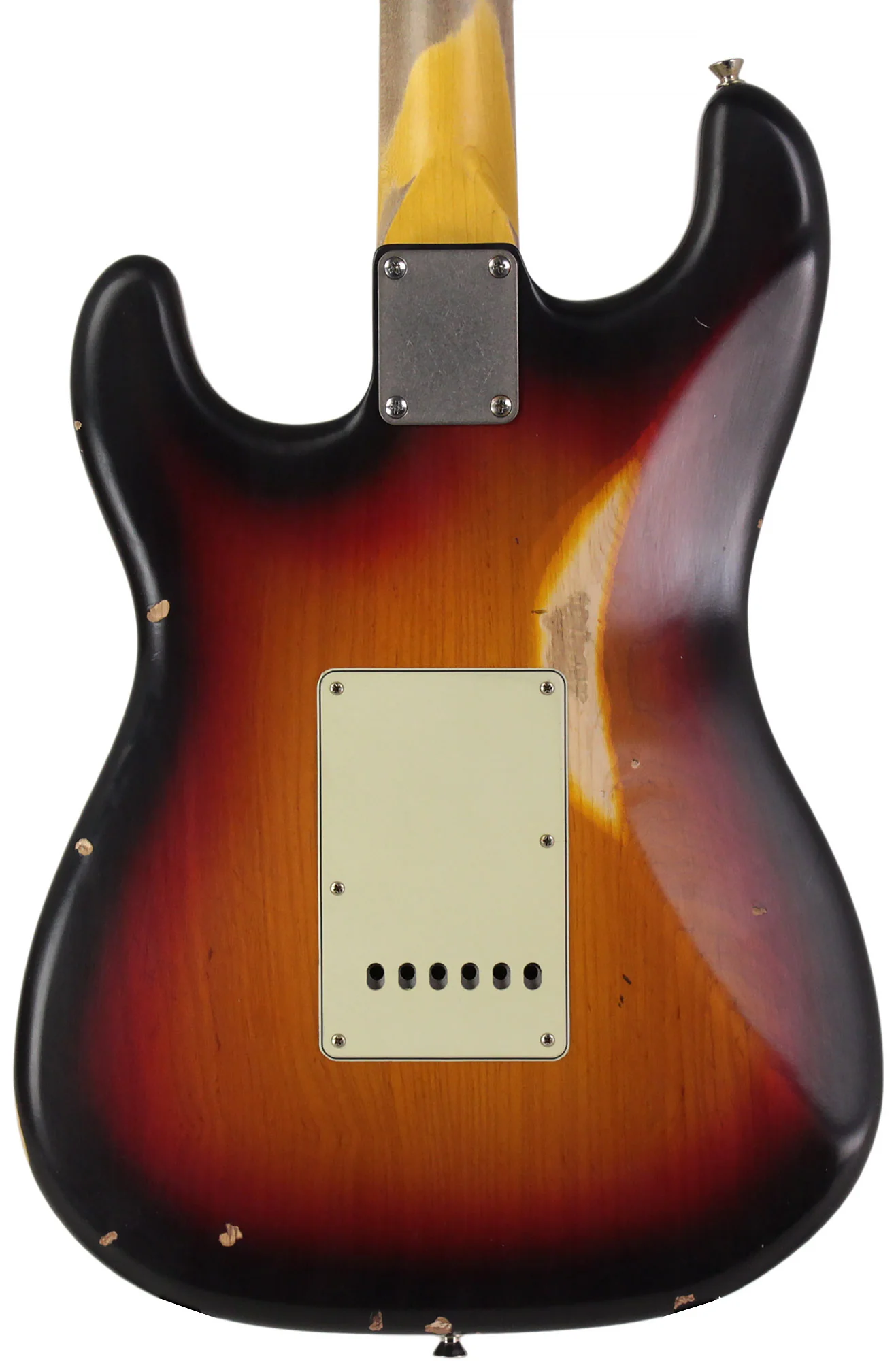 Nash S63 Guitar, 3 Tone Sunburst, HSS, Medium Aging - Image 5