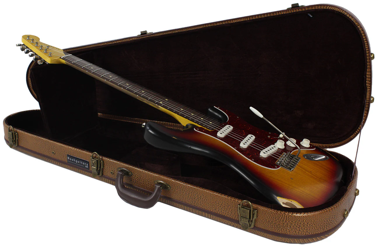 Nash S63 Guitar, 3-Tone Sunburst, Medium Aging - Image 9