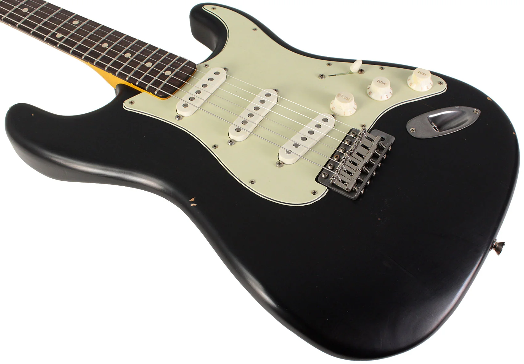 Nash S63 Guitar, Black, Light Aging - Image 4