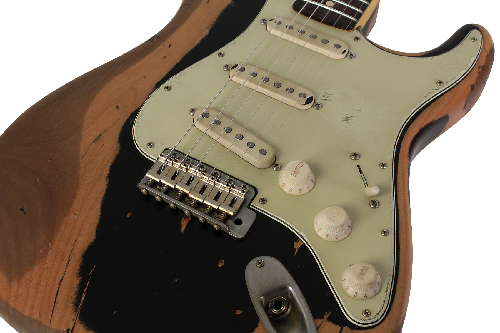 Nash S63 Guitar, Black, Extra Heavy Aging - Image 3