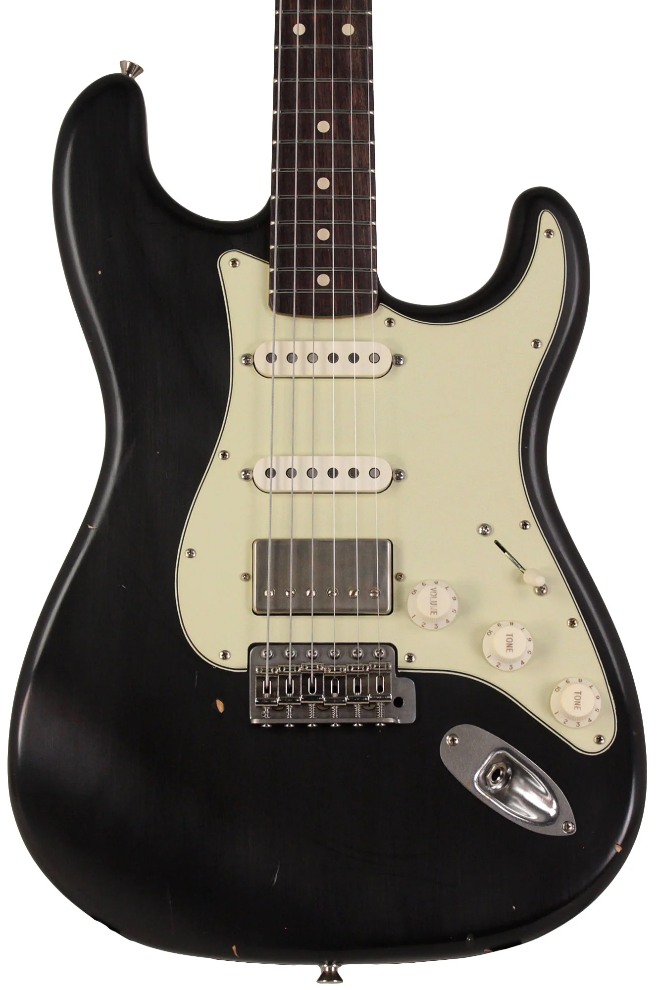 Nash S63 Guitar, Black, HSS, Light Aging - Image 5