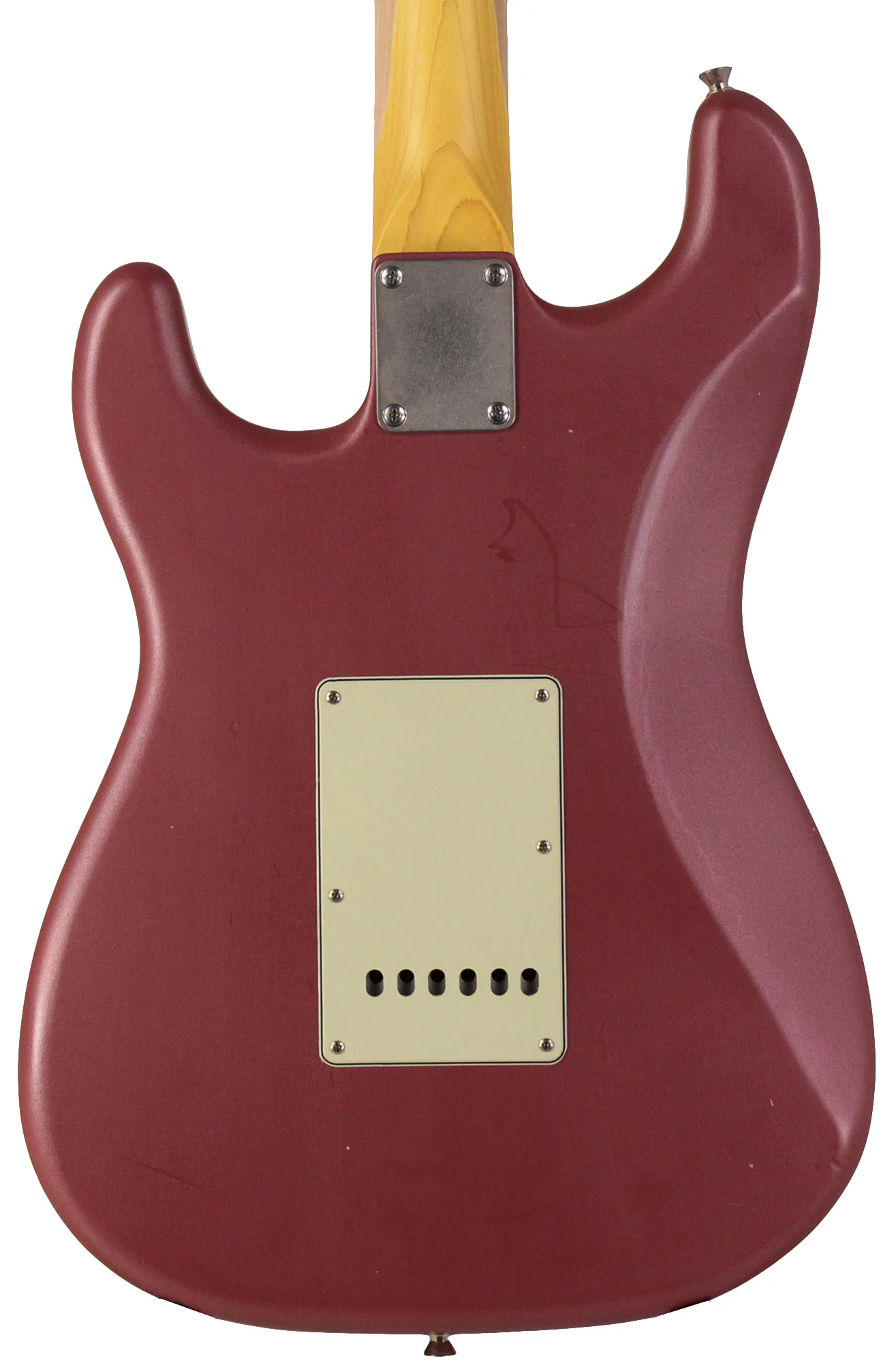 Nash S63 Guitar, Burgundy Mist Metallic, Light Aging - Image 6