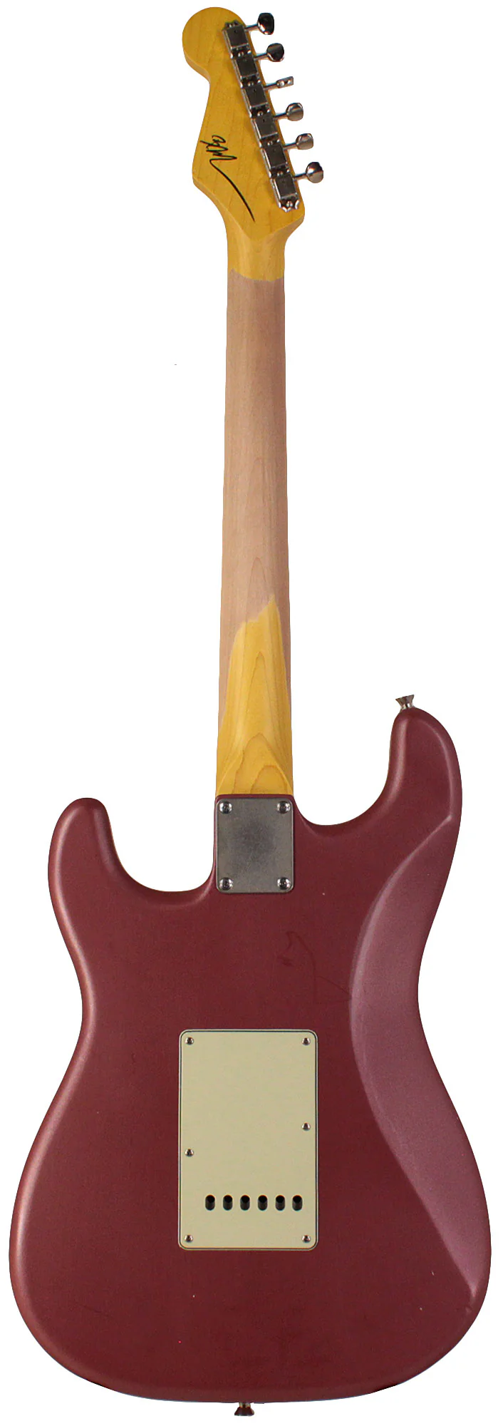 Nash S63 Guitar, Burgundy Mist Metallic, Light Aging - Image 7