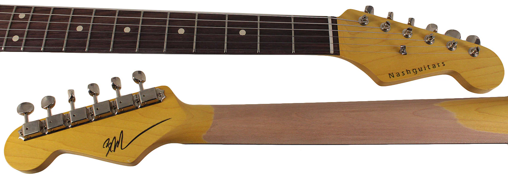 Nash S63 Guitar, Burgundy Mist Metallic, Light Aging - Image 8