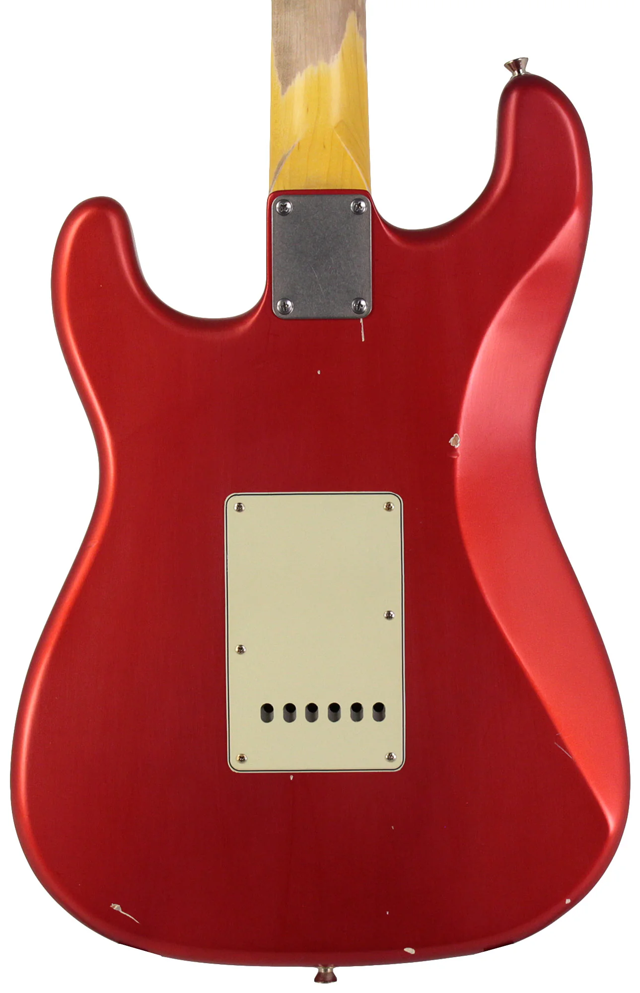 Nash S63 Guitar, Candy Apple Red, Light Aging - Image 6