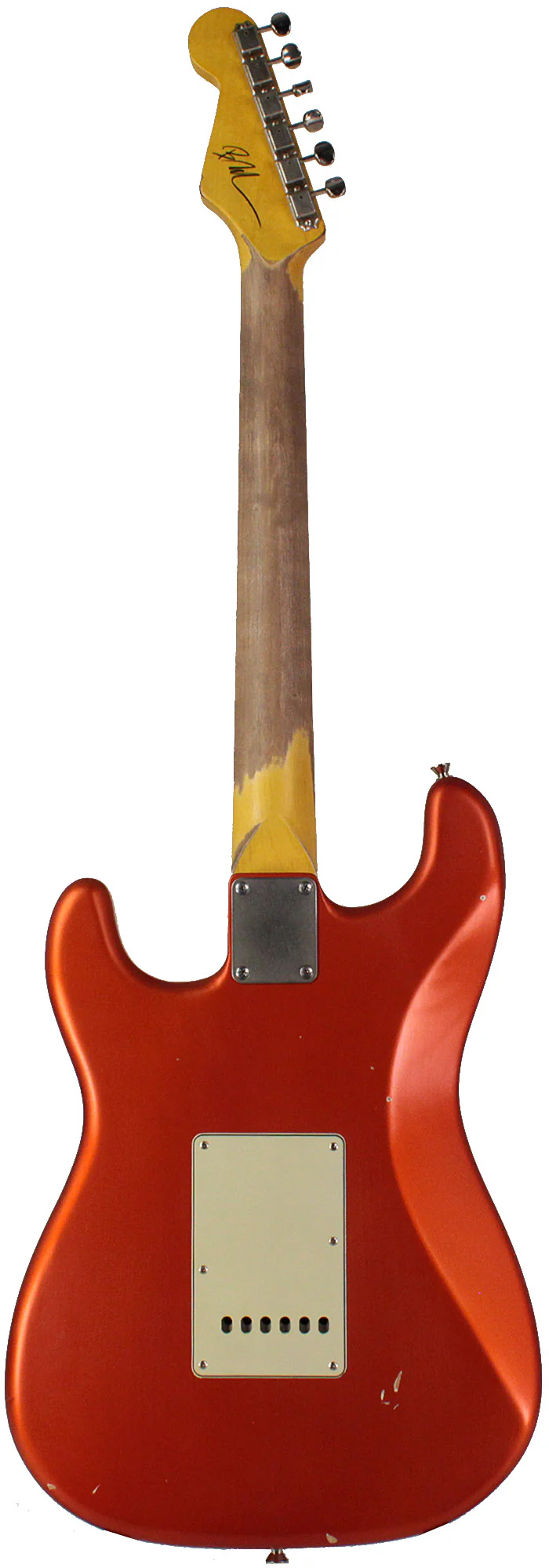 Nash S63 Guitar, Candy Tangerine, Light Aging - Image 7
