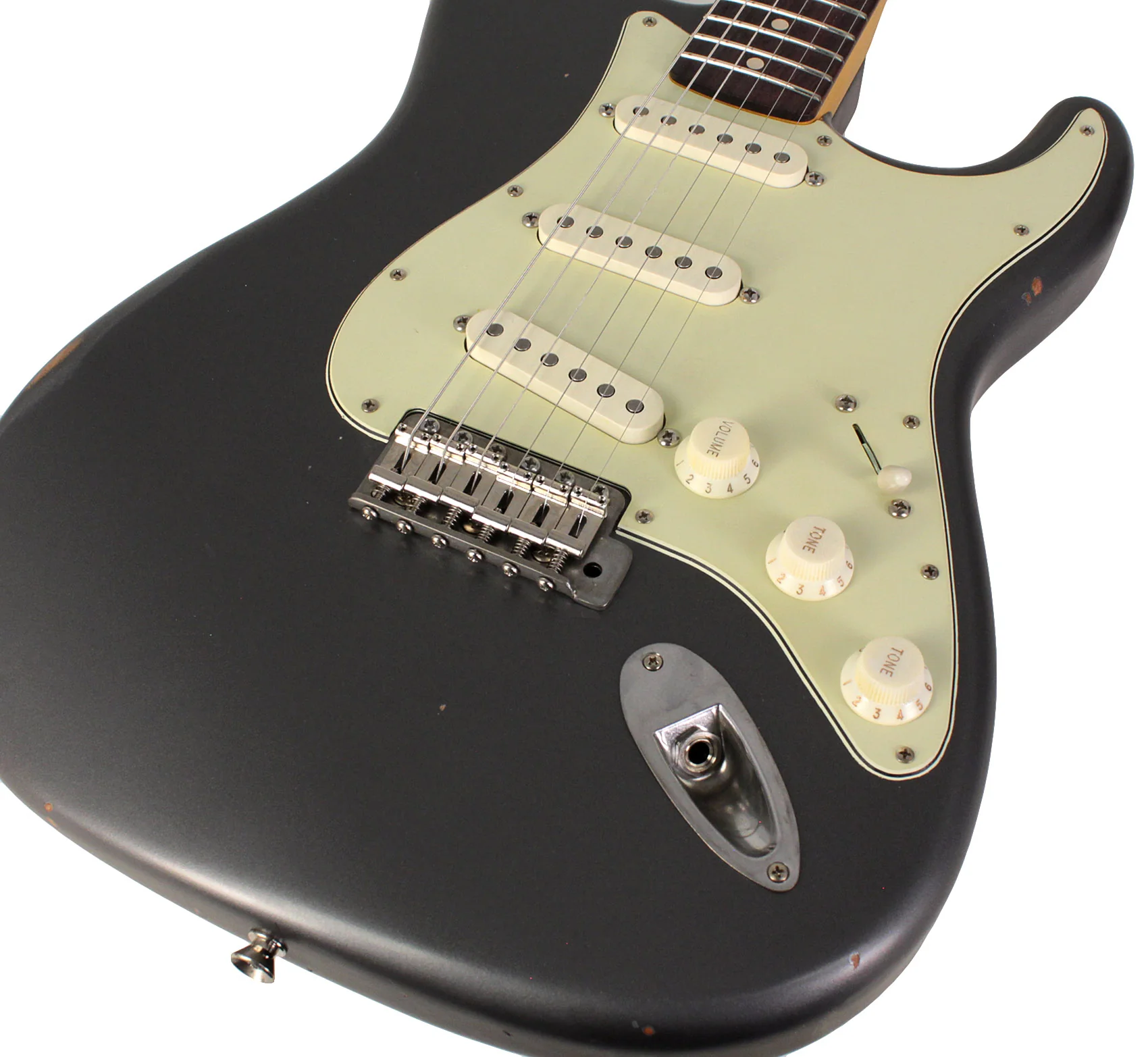 Nash S63 Guitar, Charcoal Frost Metallic, Light Aging - Image 3