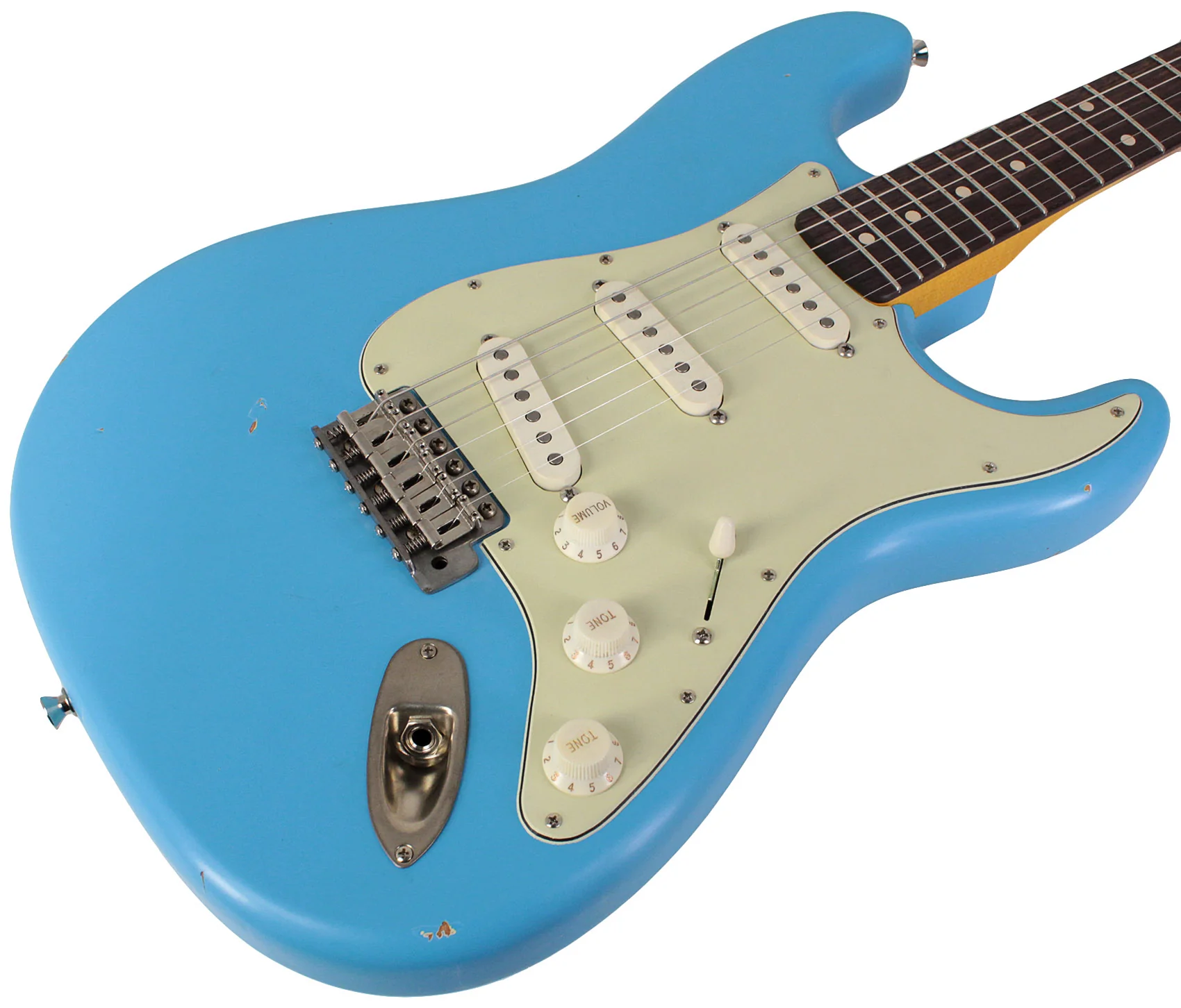 Nash S63 Guitar, Daphne Blue, Light Aging - Image 2