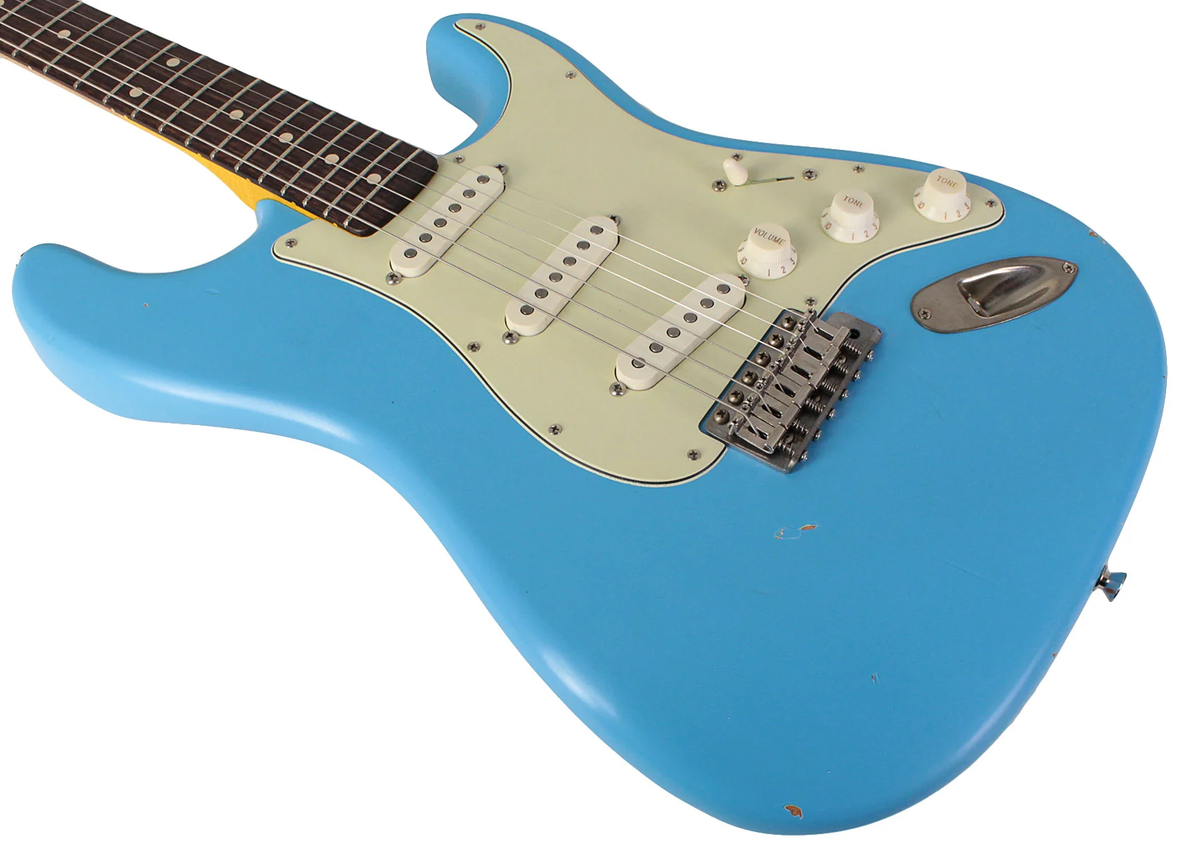 Nash S63 Guitar, Daphne Blue, Light Aging - Image 4