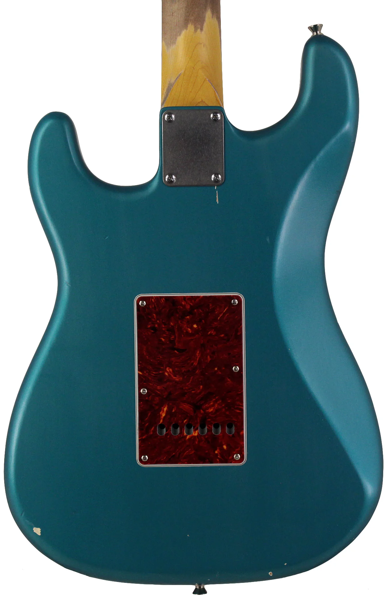 Nash S63 Guitar, HSS, Ocean Turquoise, Tortoise Shell - Image 6