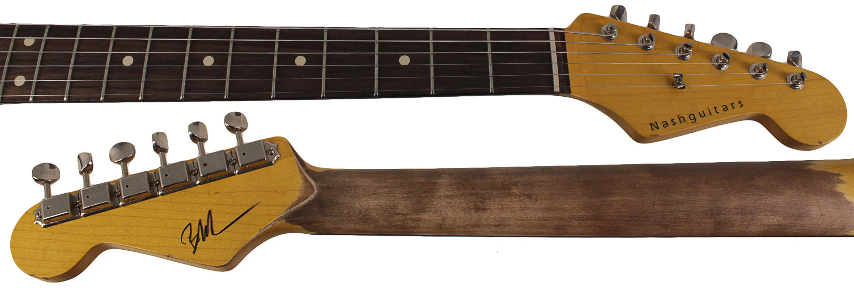 Nash S63 Guitar, HSS, Ocean Turquoise, Tortoise Shell - Image 8