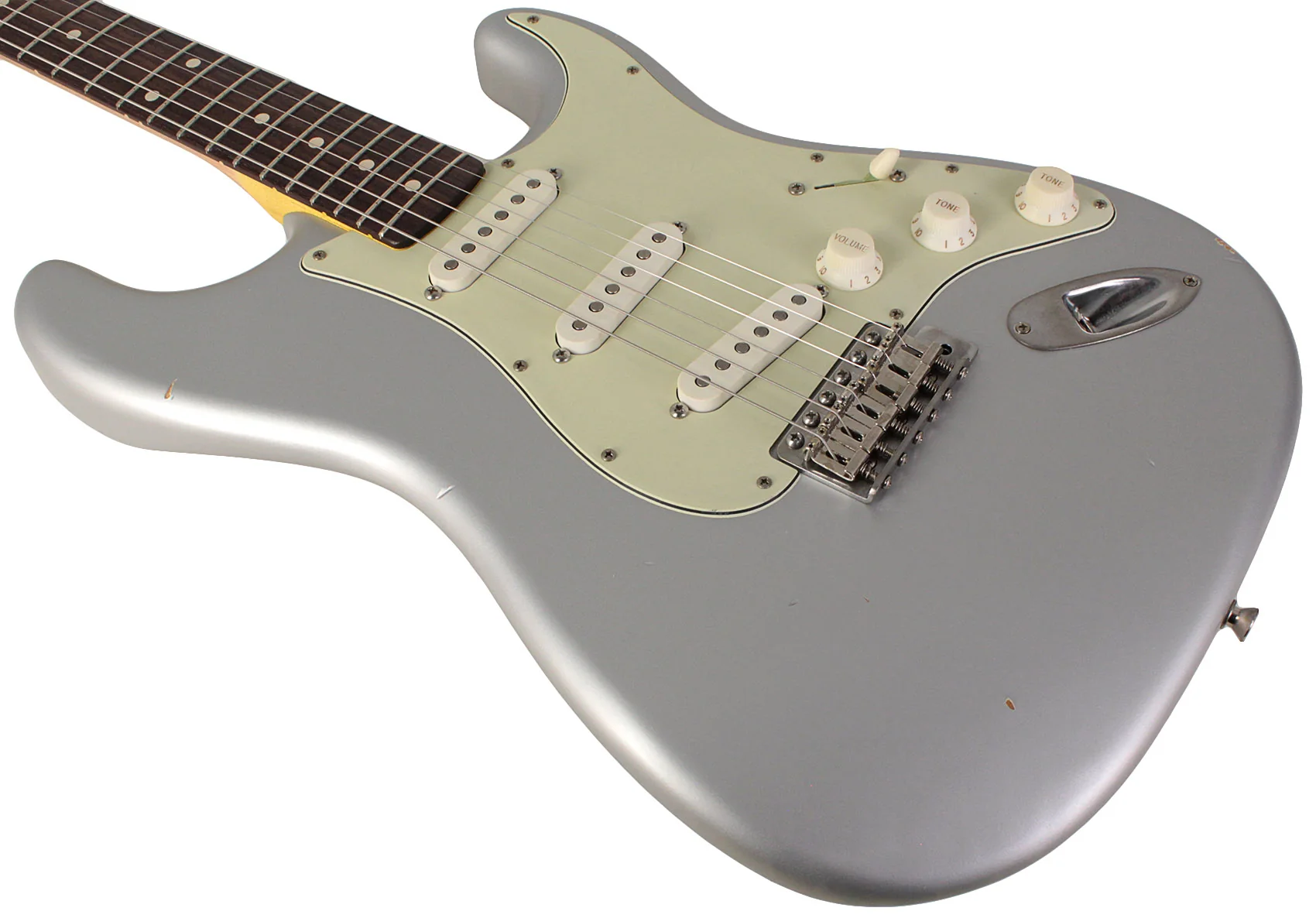 Nash S63 Guitar, Inca Silver, Light Aging - Image 4