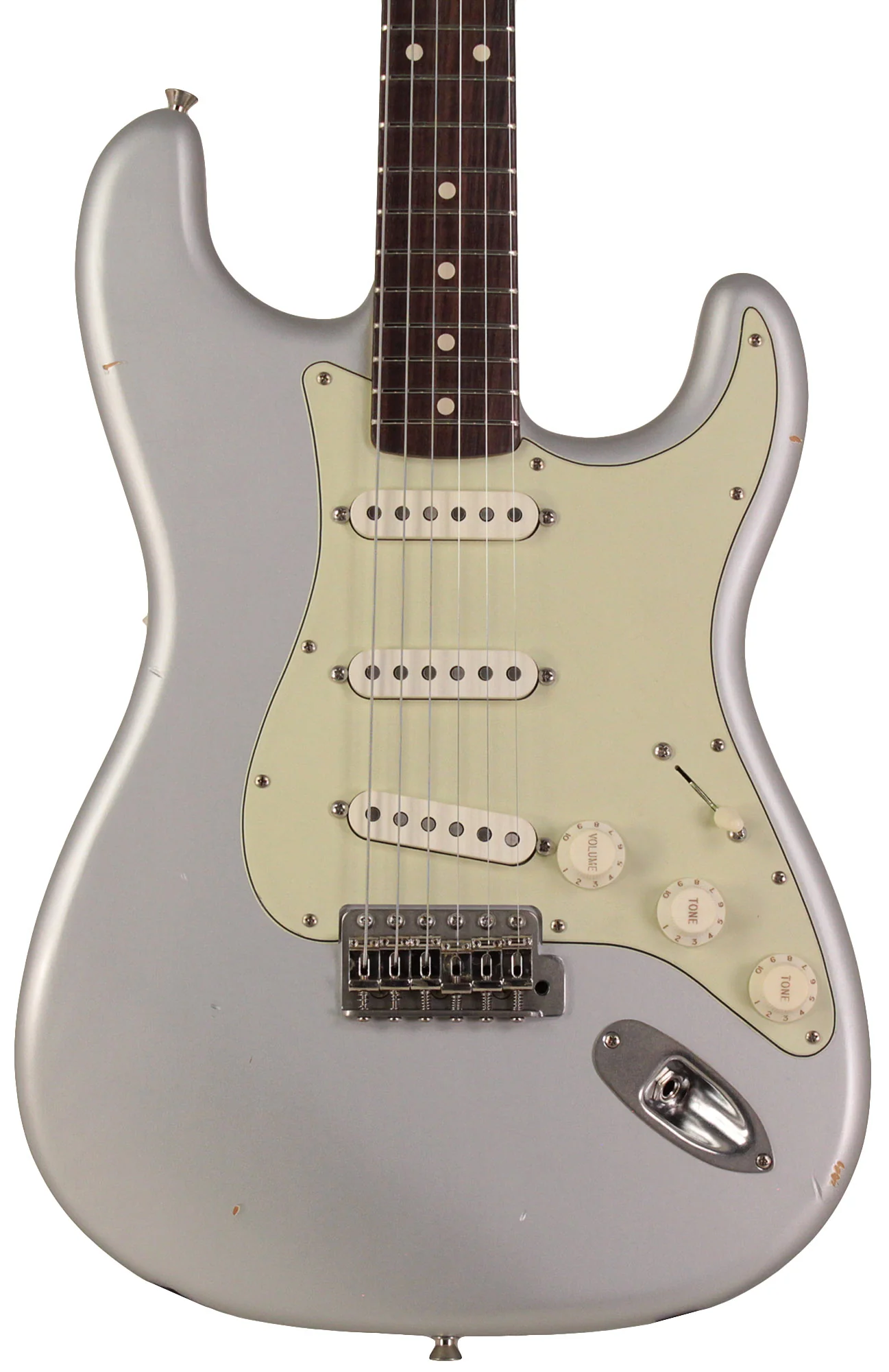 Nash S63 Guitar, Inca Silver, Light Aging - Image 5